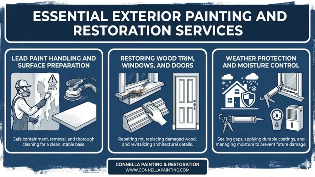 Essential Exterior Painting and Restoration Services
