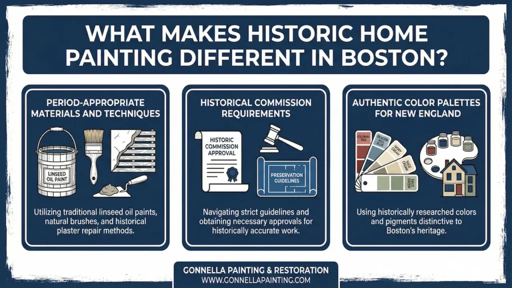 What Makes Historic Home Painting Different in Boston?
