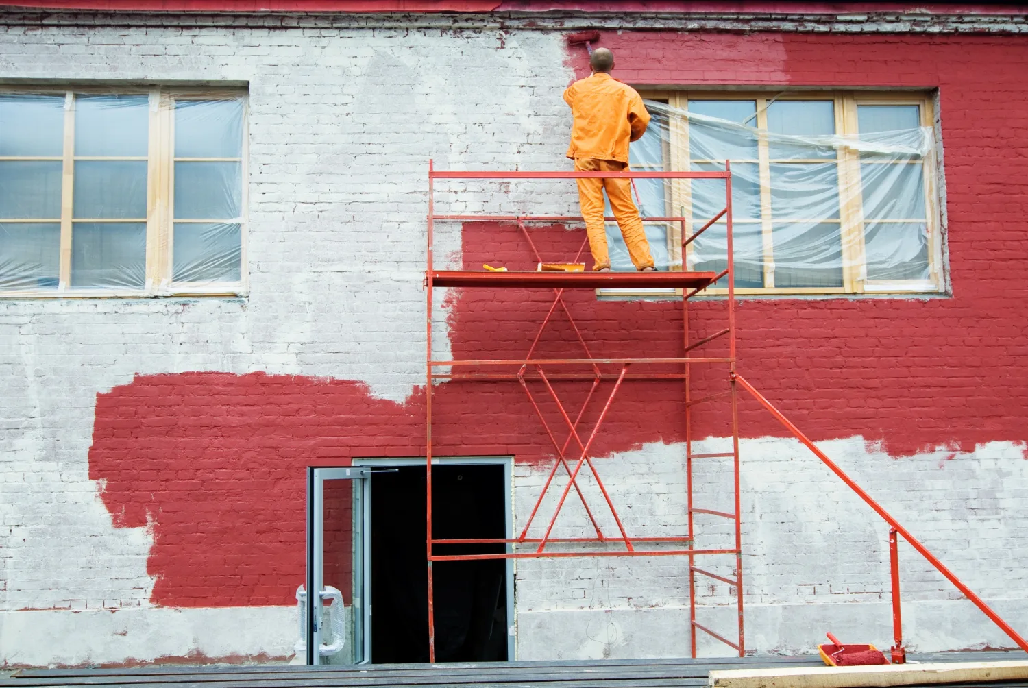 Commercial Painting During Business Hours